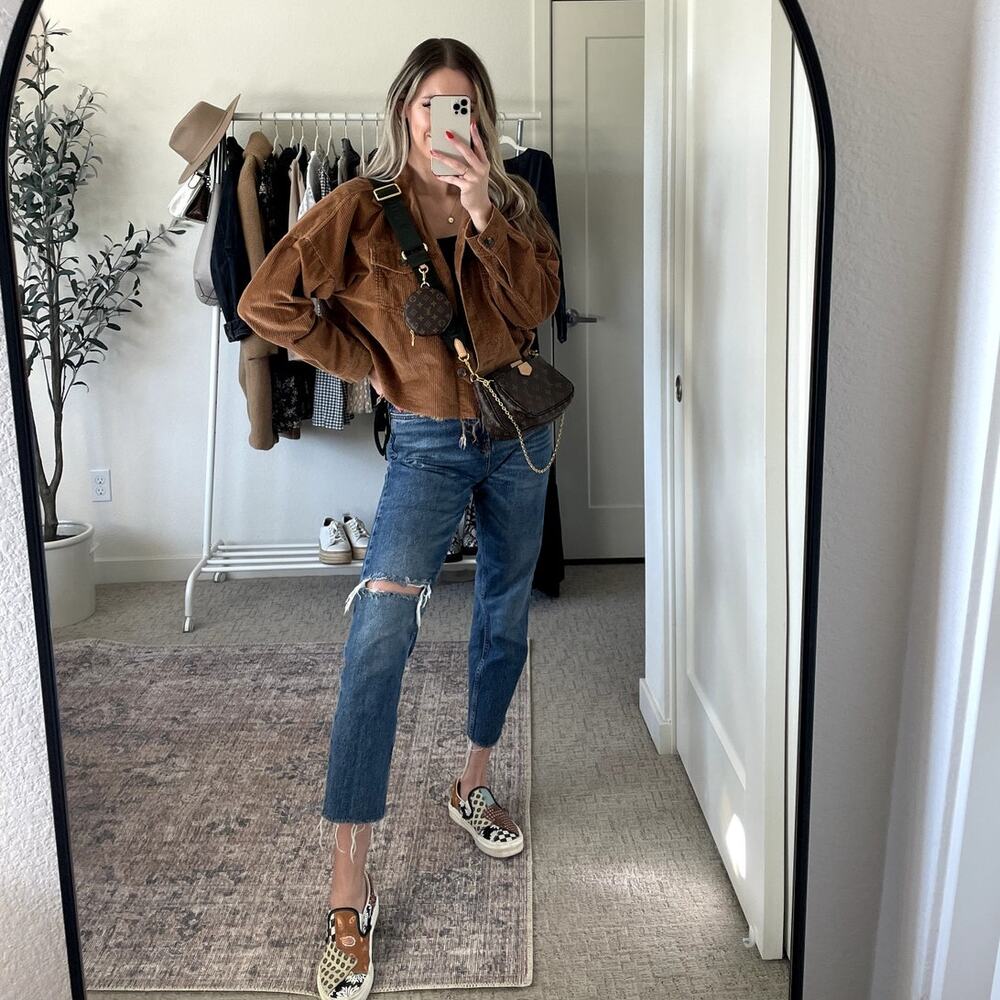 Zara High Rise Straight Leg Crop Jeans